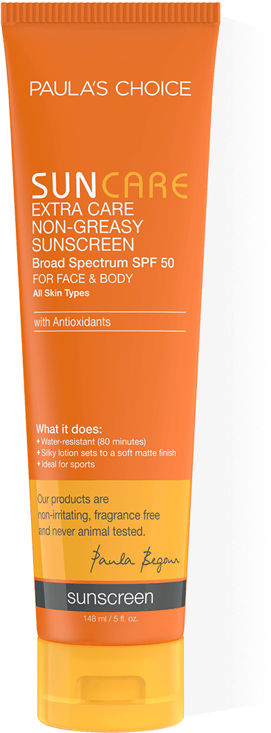 Sun Care Extra Care Non-greasy Sunscreen Broad Spectrum - Sunscreen (842x1280), Png Download