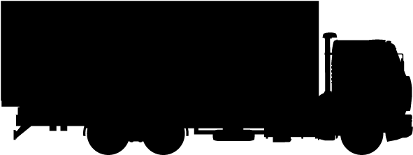 Truck (600x263), Png Download