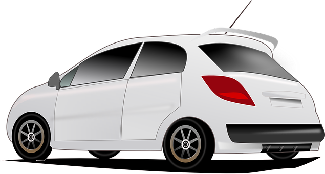 Passenger Car Automotive Car Driving Vehic - White Car Clipart (635x340), Png Download