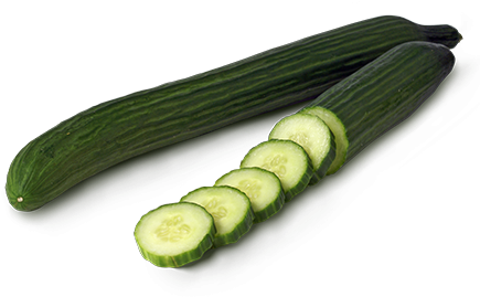 Long English Cucumbers - English Cucumbers (440x277), Png Download