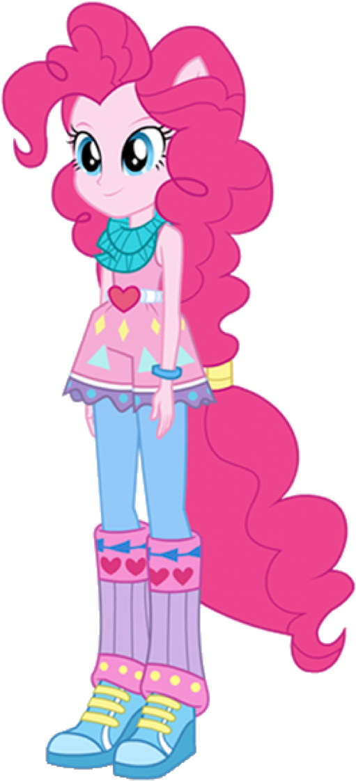 Geometric Pinkie Pie - Pinkie Pie Geometric (517x1127), Png Download
