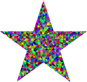 Star Polygons In Art And Culture Symbol Five-pointed - Somaliland Flag Round (357x340), Png Download