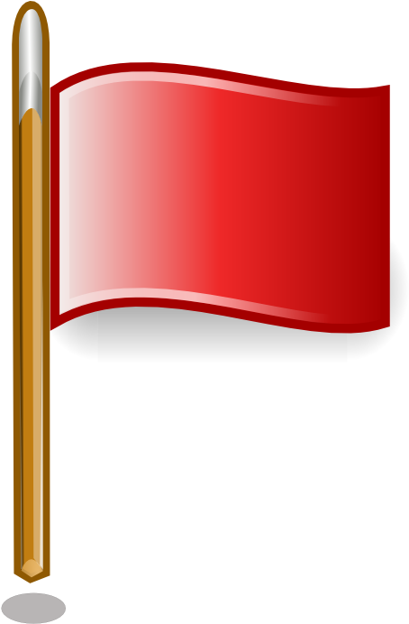 Red Flag Picture - Red Flag Png Icon (720x720), Png Download