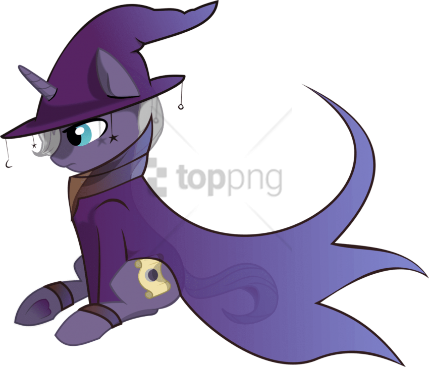 Free Png Wizard Mlp Pony Png Image With Transparent - Wizard Hat Pony (850x728), Png Download
