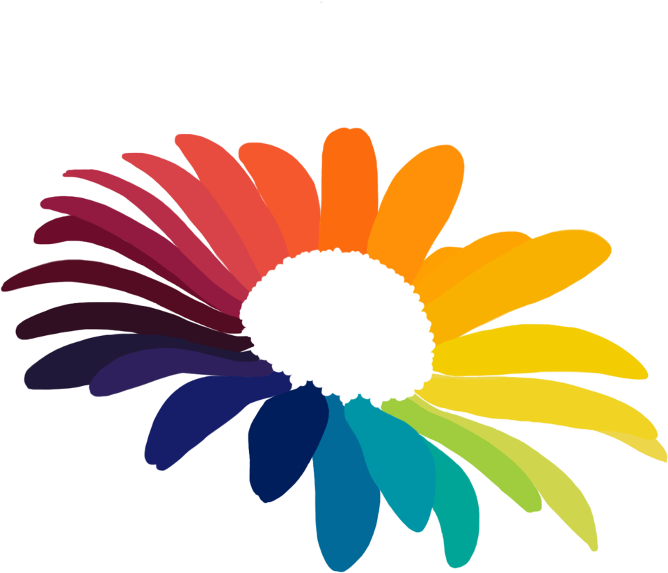 Icon Rainbow Transparent - Marguerite Daisy (1000x1000), Png Download