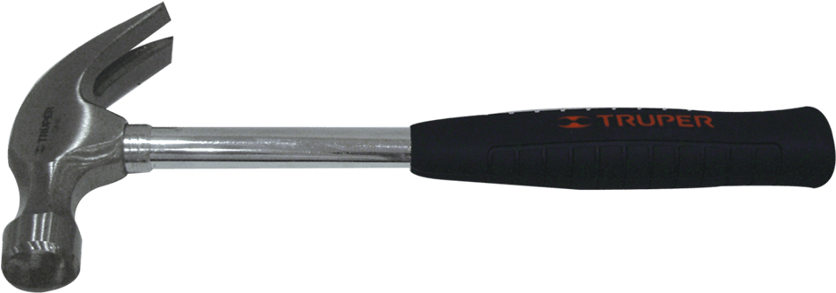 Martillo Pulido Mango Tubular Sj-16 Oz Truper - Truper Martillo (930x403), Png Download