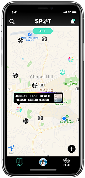Sp0t Is A Mobile App That Gives You Access To A Customizable - Iphone (497x623), Png Download