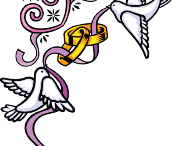 Free Wedding Border Clipart - Wedding Invitation Cliparts Png (640x480), Png Download