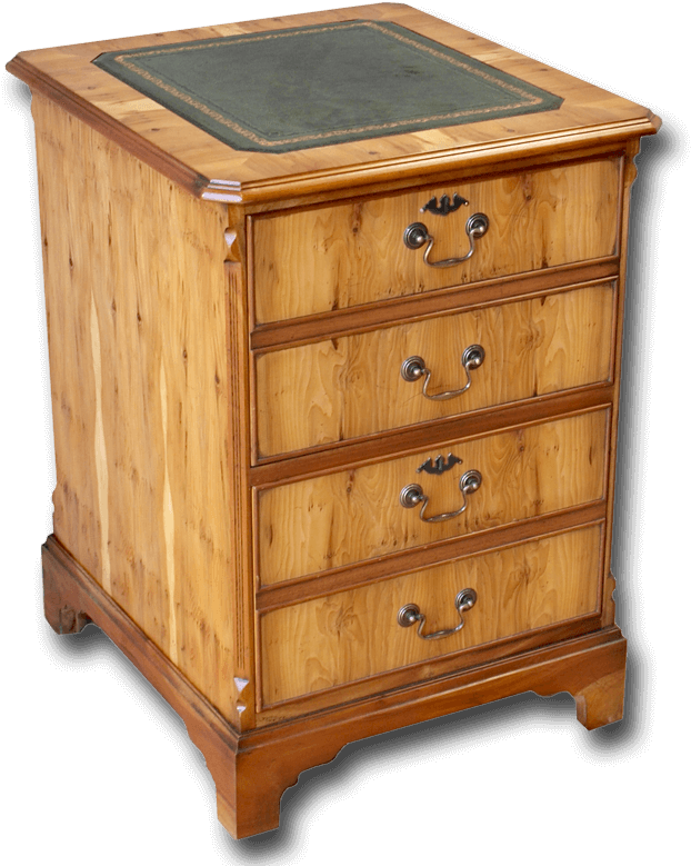 2 Drawer Superior Regency Filing Cabinet - Chest Of Drawers (800x800), Png Download