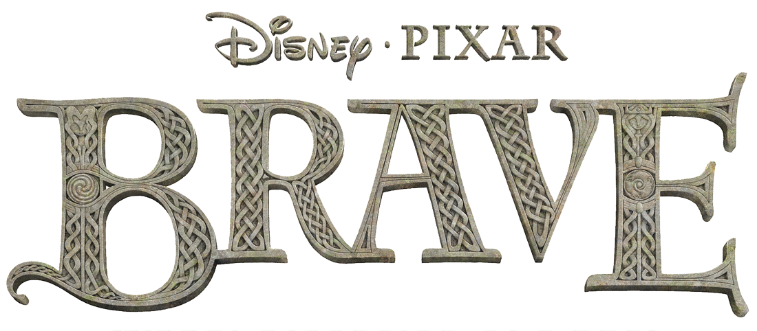 Brave Font Title - Brave (2012) (1100x482), Png Download