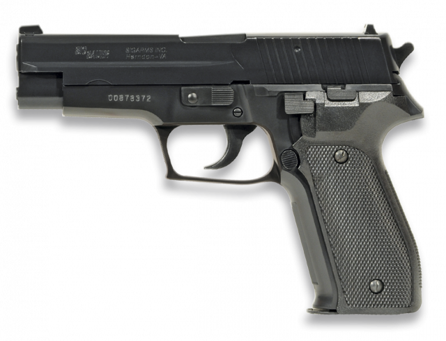 Resident Evil Revelations 2 Handgun P10 (640x489), Png Download