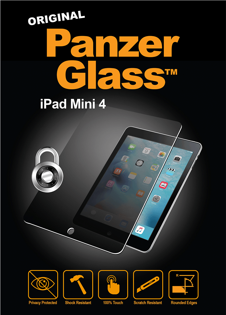 Panzerglass Privacy Screen Protection Ipad Mini - Smartphone (1100x1100), Png Download