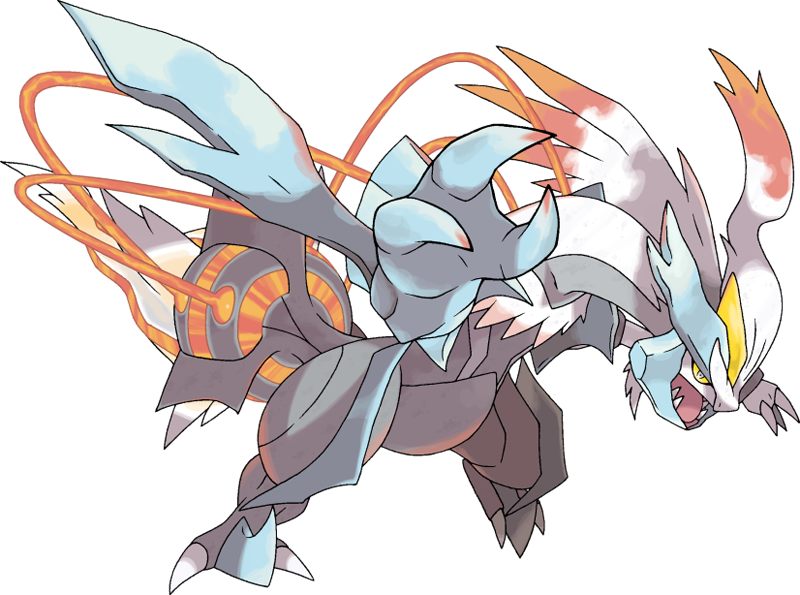 Shiny Kyurem White - Pokemon Black And White Colress (800x595), Png Download