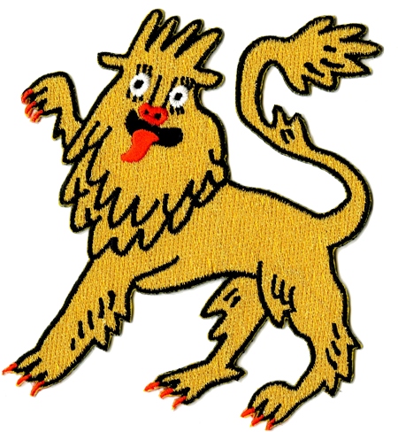 Dumb Lion Patch Dumb Lion Patch - Illustration (714x1000), Png Download