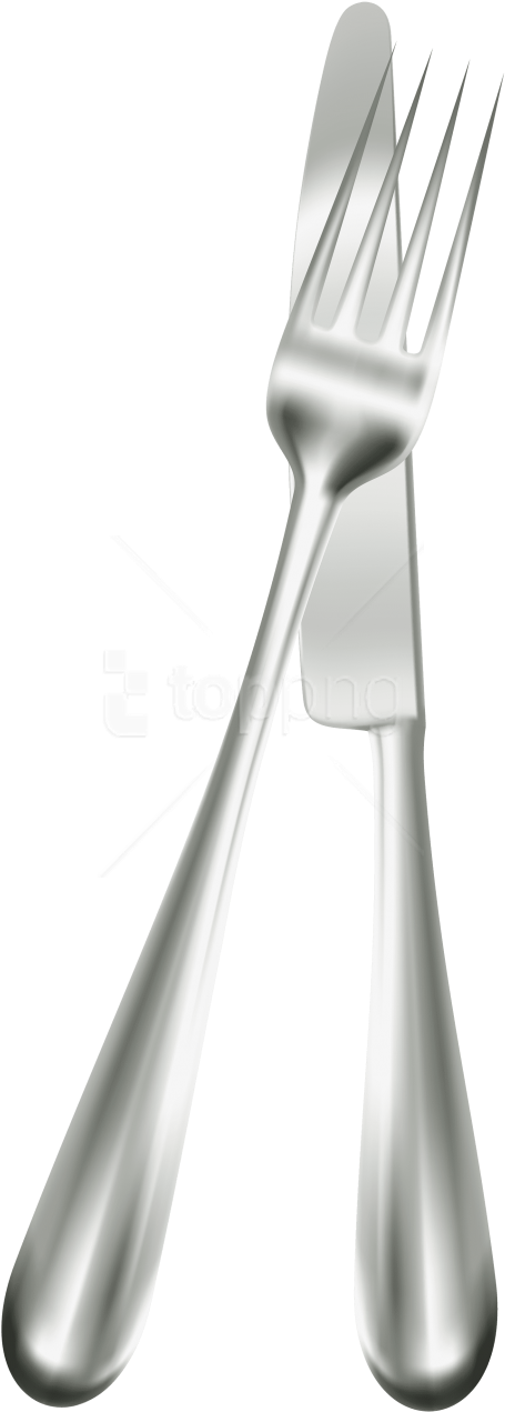 Free Png Download Table Fork And Knife Clipart Png - Appetizer Fork And Knife (480x1284), Png Download