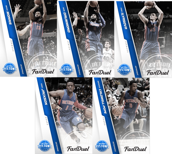 Game 30 On The Season And The @fanduel Starting Five - Team (600x536), Png Download