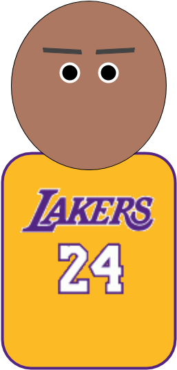 Kobe - Lakers Jersey (960x720), Png Download