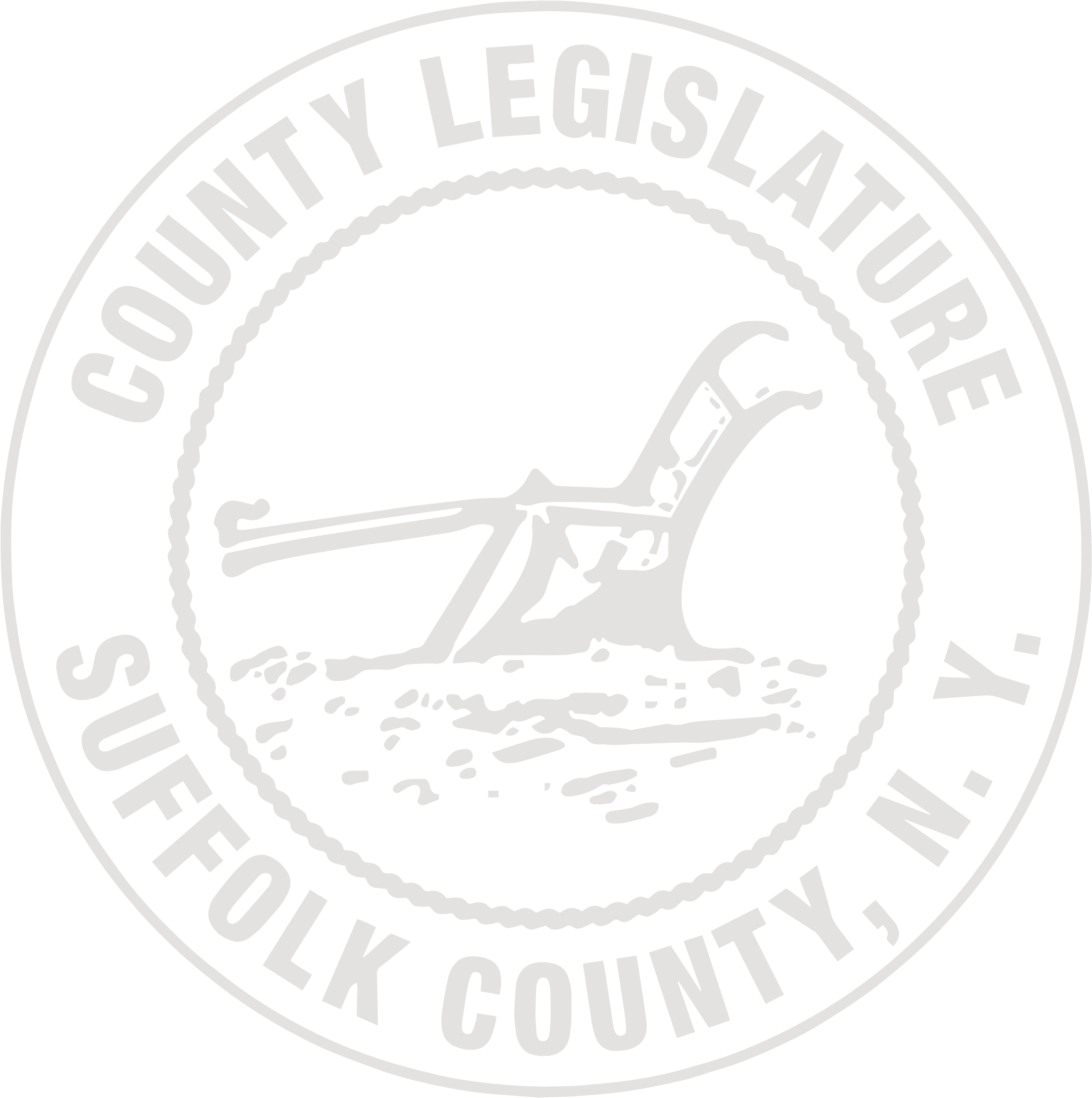 2420 X 2432 1 - County Legislator Suffolk County (2420x2432), Png Download
