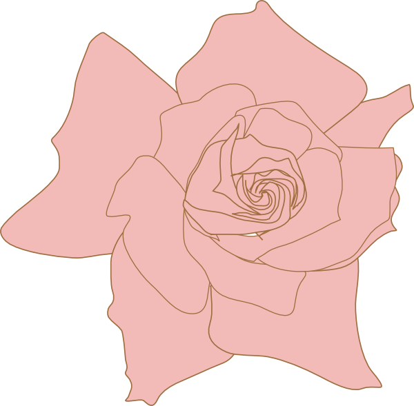 This Free Clip Arts Design Of Rose Png (600x589), Png Download