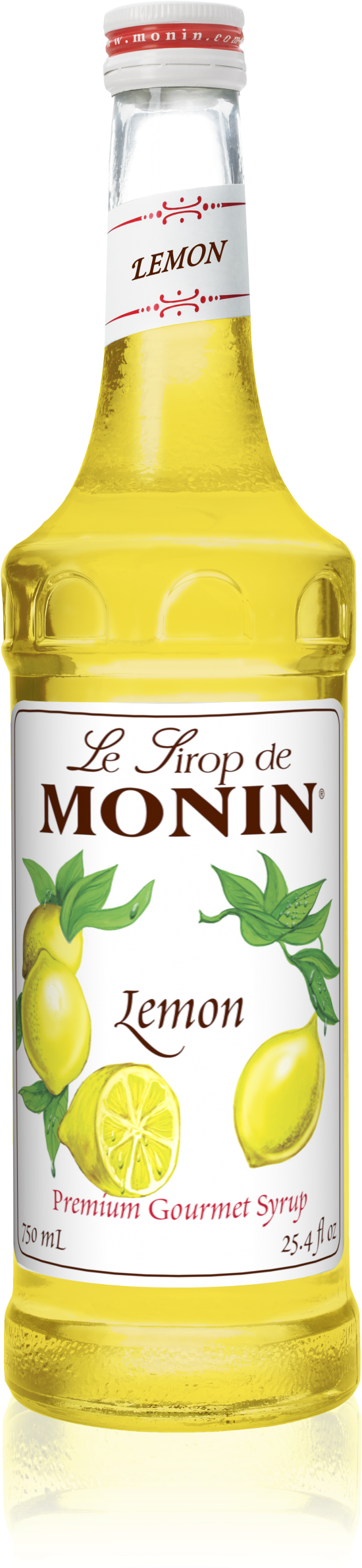 750 Ml Lemon Syrup - Monin Lime Syrup (1193x2386), Png Download