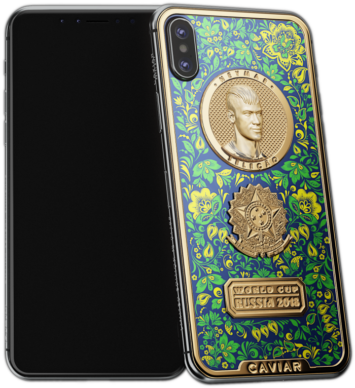 Caviar Iphone X Neymar - Mobile Phone (790x909), Png Download