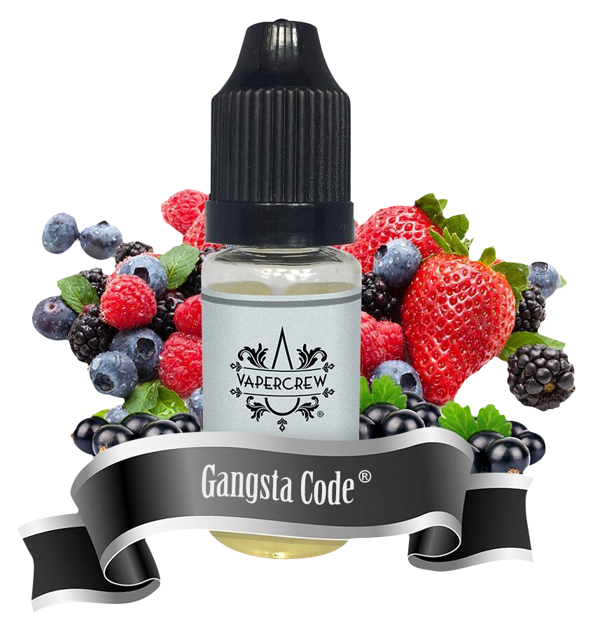 Vaper Crew Gangsta Code 30ml - Email (900x900), Png Download