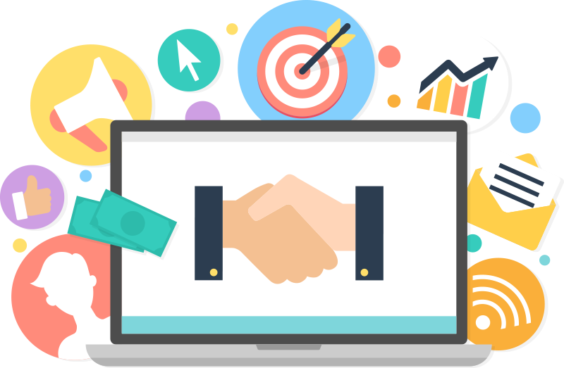 Why Online Businesses With Us - Affiliates Transparent (800x523), Png Download