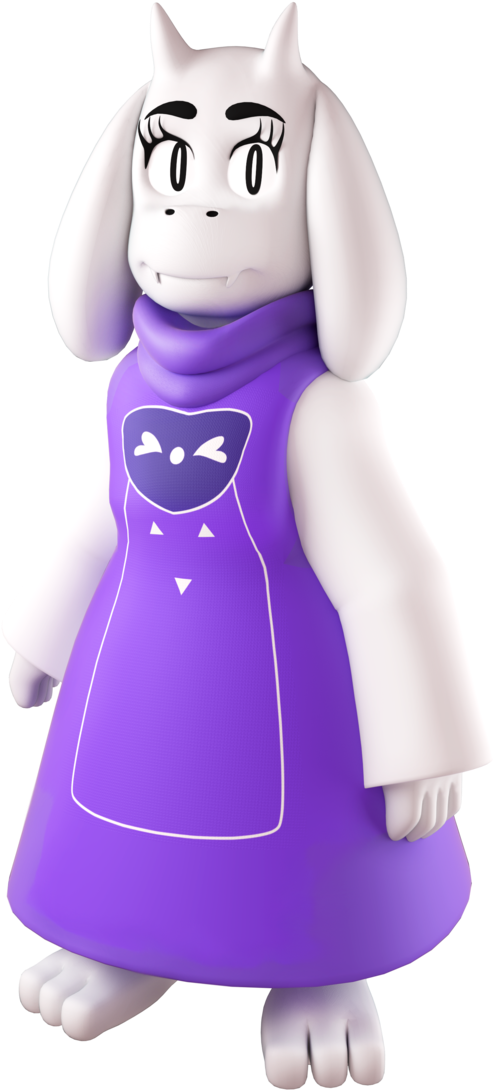 Toriel - Cartoon (658x1215), Png Download