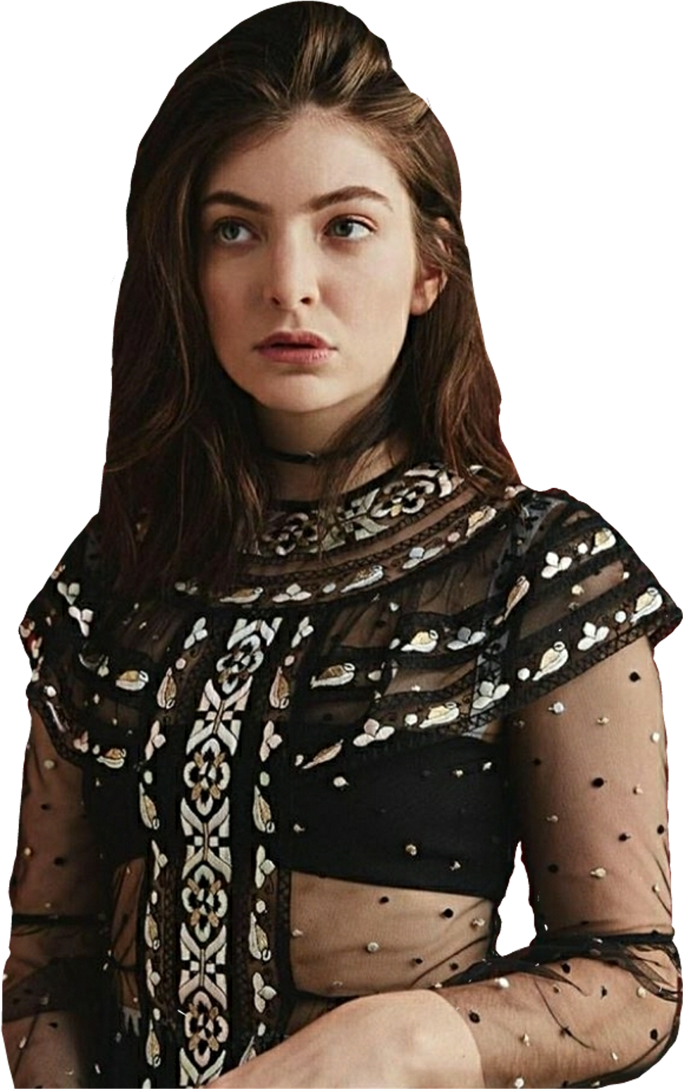 Lorde Sticker - Reina De Copas Las Mujeres (1024x1543), Png Download