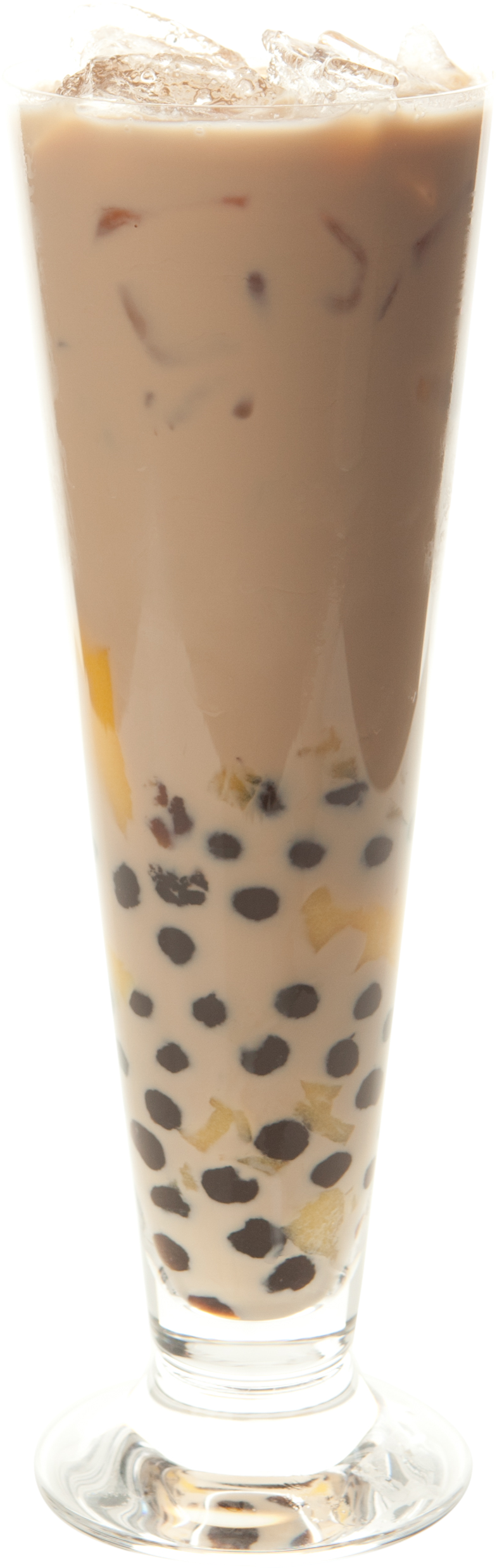 Cream Green Tea With Egg Pudding And Tapioca Tapioca - Milkshake (2400x3600), Png Download