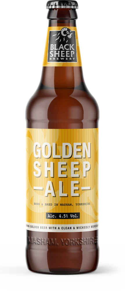 Bottle 500ml - Black Sheep Monty Python's Holy Grail (431x1000), Png Download