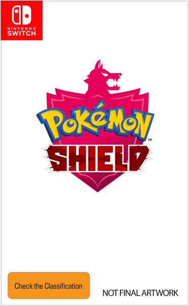 Pokemon Shield Logo (600x600), Png Download