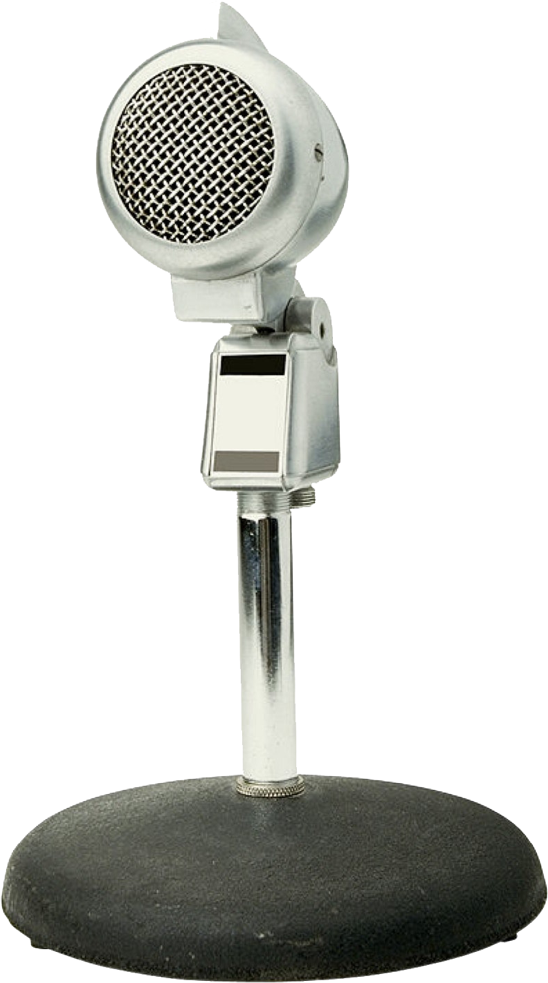 Classic Microphone, Sitch Radio - Electronics (864x1595), Png Download