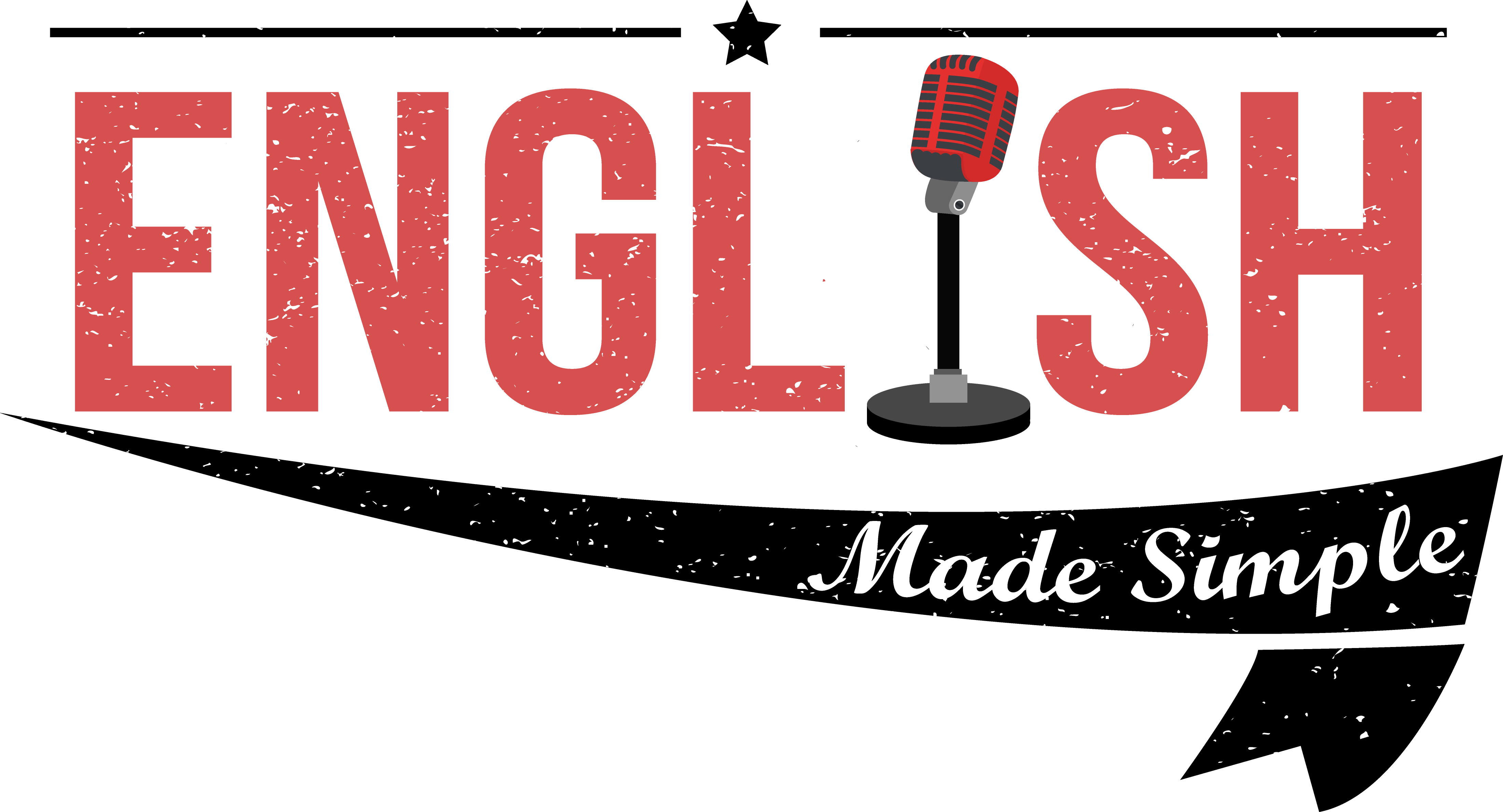 Welcome To English Made Simple - Tagline For English Speaking (4400x2377), Png Download