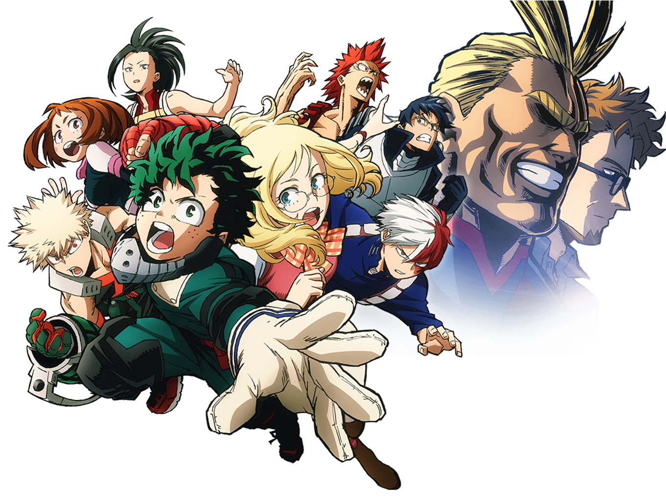 Wallpapers Id - - My Hero Academia Two Heroes (1920x1080), Png Download