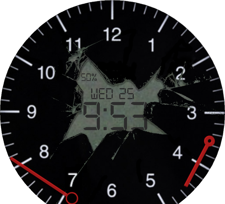 Cracked L (960x870), Png Download