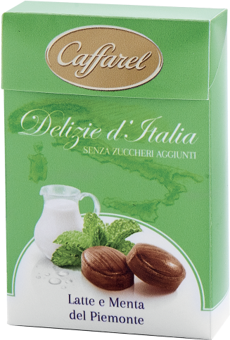 Milk And Piedmontese Mint Flip-top - Chocolate (600x600), Png Download