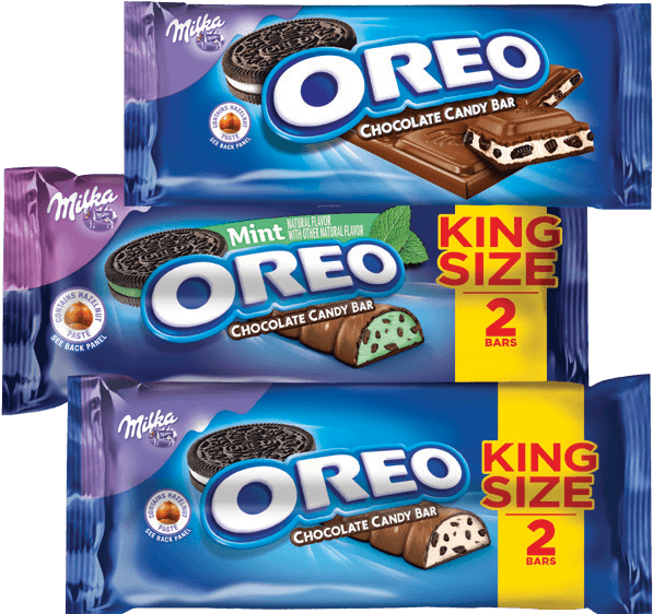 Mint Oreo Chocolate Candy Bar - Oreo (632x575), Png Download