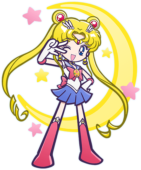 Sailor Moon - ぷよ クエ セーラームーン (980x715), Png Download