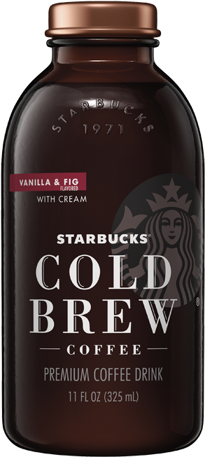 Starbucks Cold Brew Coffee Vanilla & Fig - Starbucks Cold Brew Cocoa And Honey (672x672), Png Download