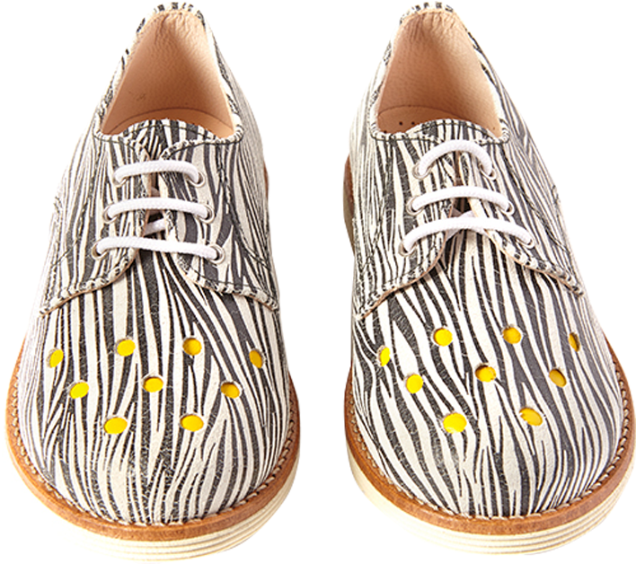Sonatina Spotlight Zebra Shoes - Slip-on Shoe (1000x1000), Png Download