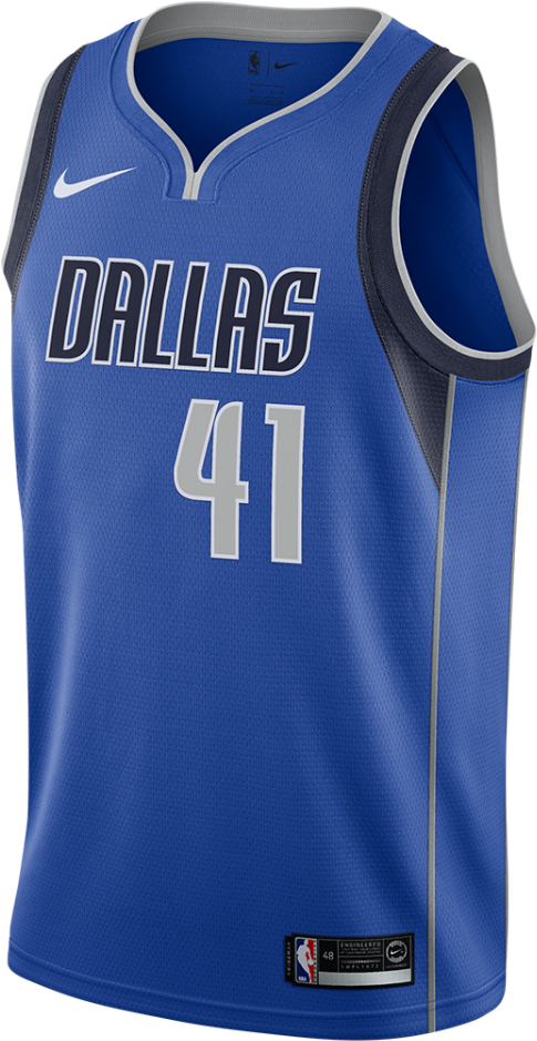 Nike Nba Icon Edition Swingman Jersey - Dallas Mavericks Jersey 2019 (1200x1200), Png Download