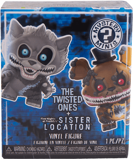 Five Nights At Freddy's - Five Night's At Freddy's Twisted Ones (600x600), Png Download