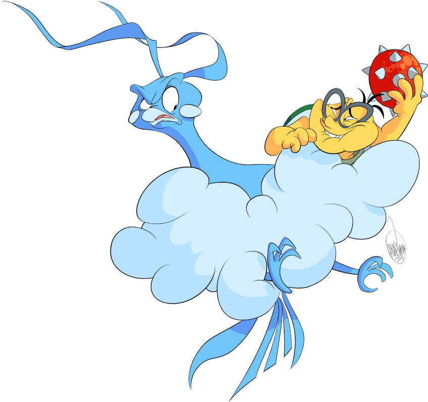 You Picked The Wrong Cloud, Buster - Cartoon (1000x833), Png Download