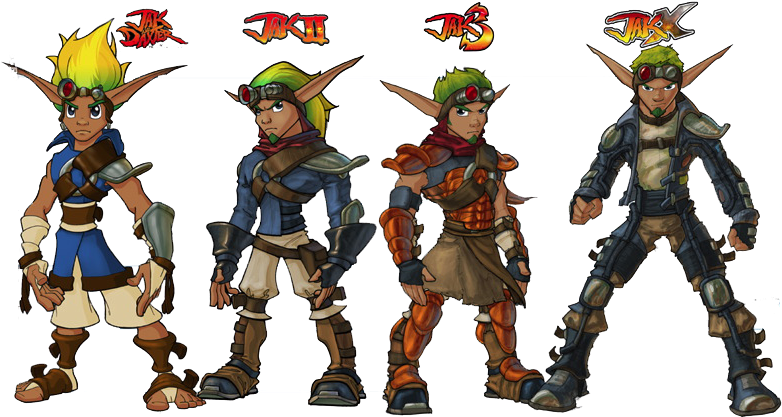 Just To Start Off, I Am A Very Large Gamer - Jak And Daxter Evolution (800x427), Png Download