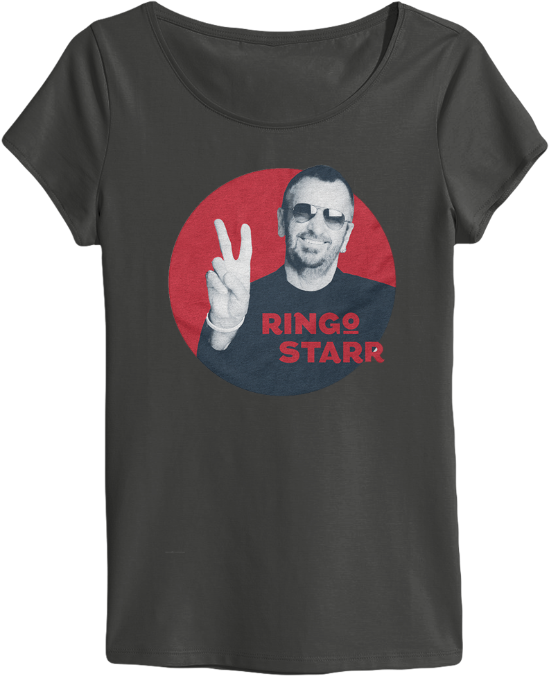 Circle Peace Ladies T-shirt - Active Shirt (1000x1000), Png Download