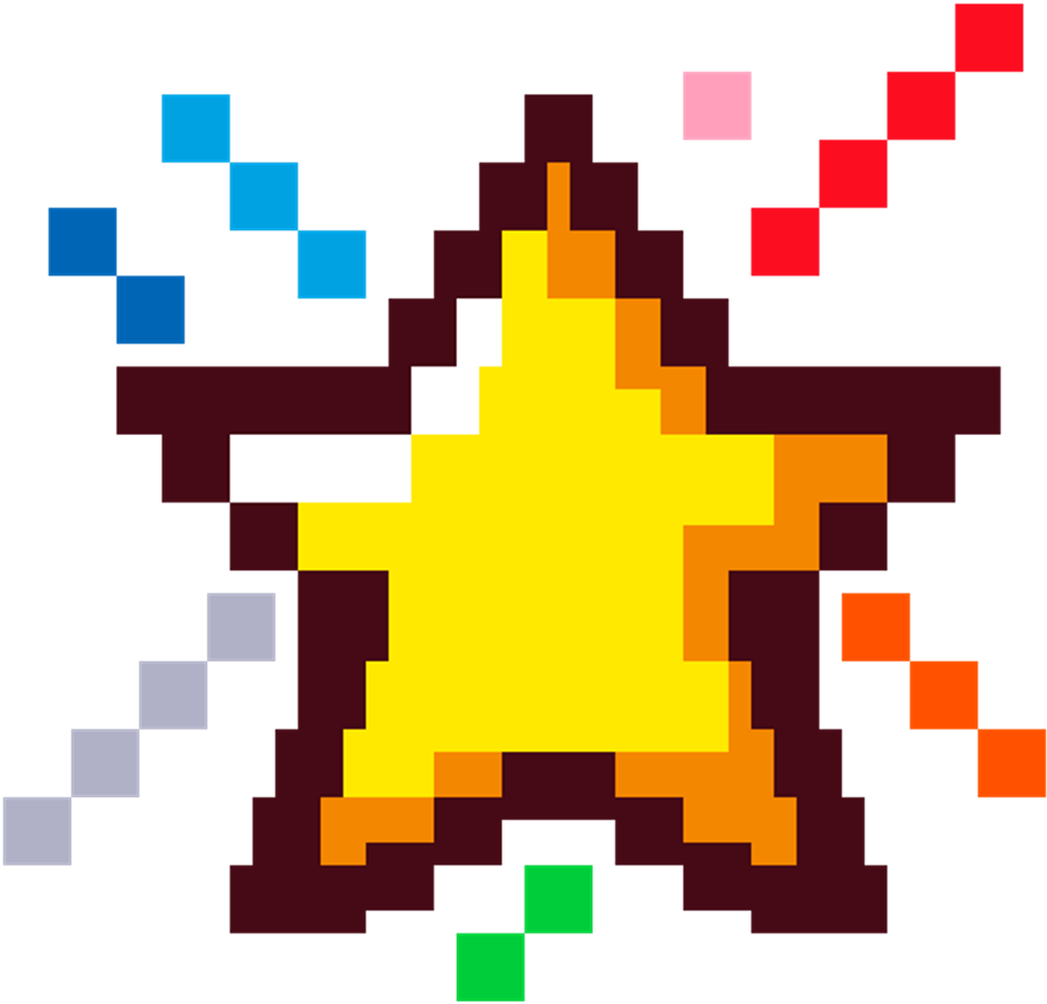 Star Sticker - Computer Hourglass (1024x1024), Png Download