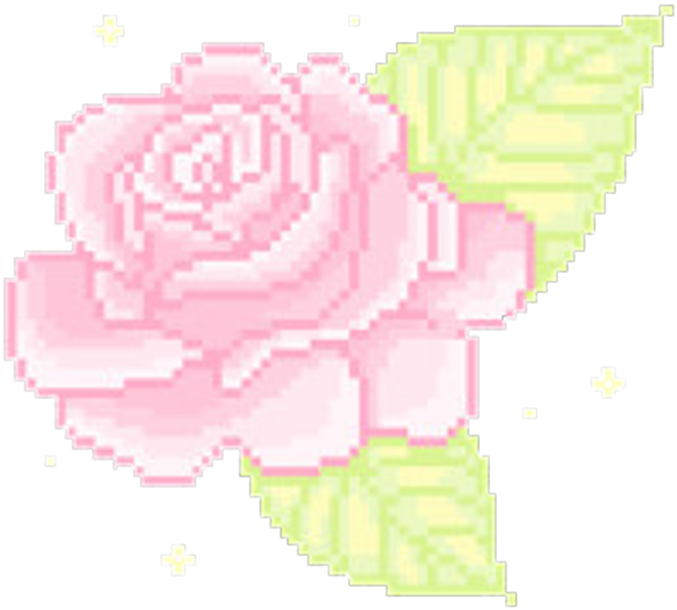 Pixel Sticker - Aesthetic Pixel Art Pastel (1024x1024), Png Download