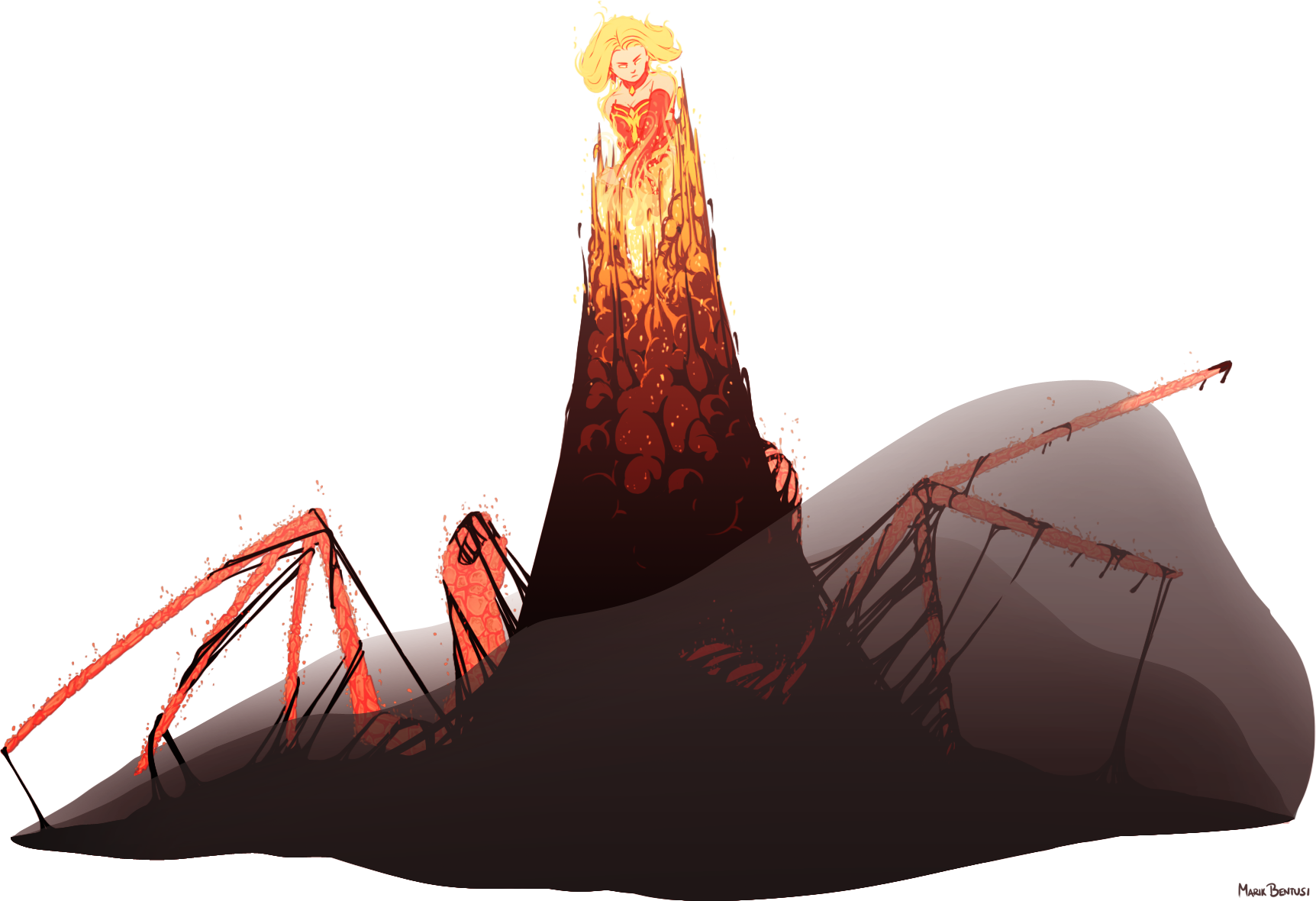 Dragon Enslaver - Illustration (1724x1180), Png Download