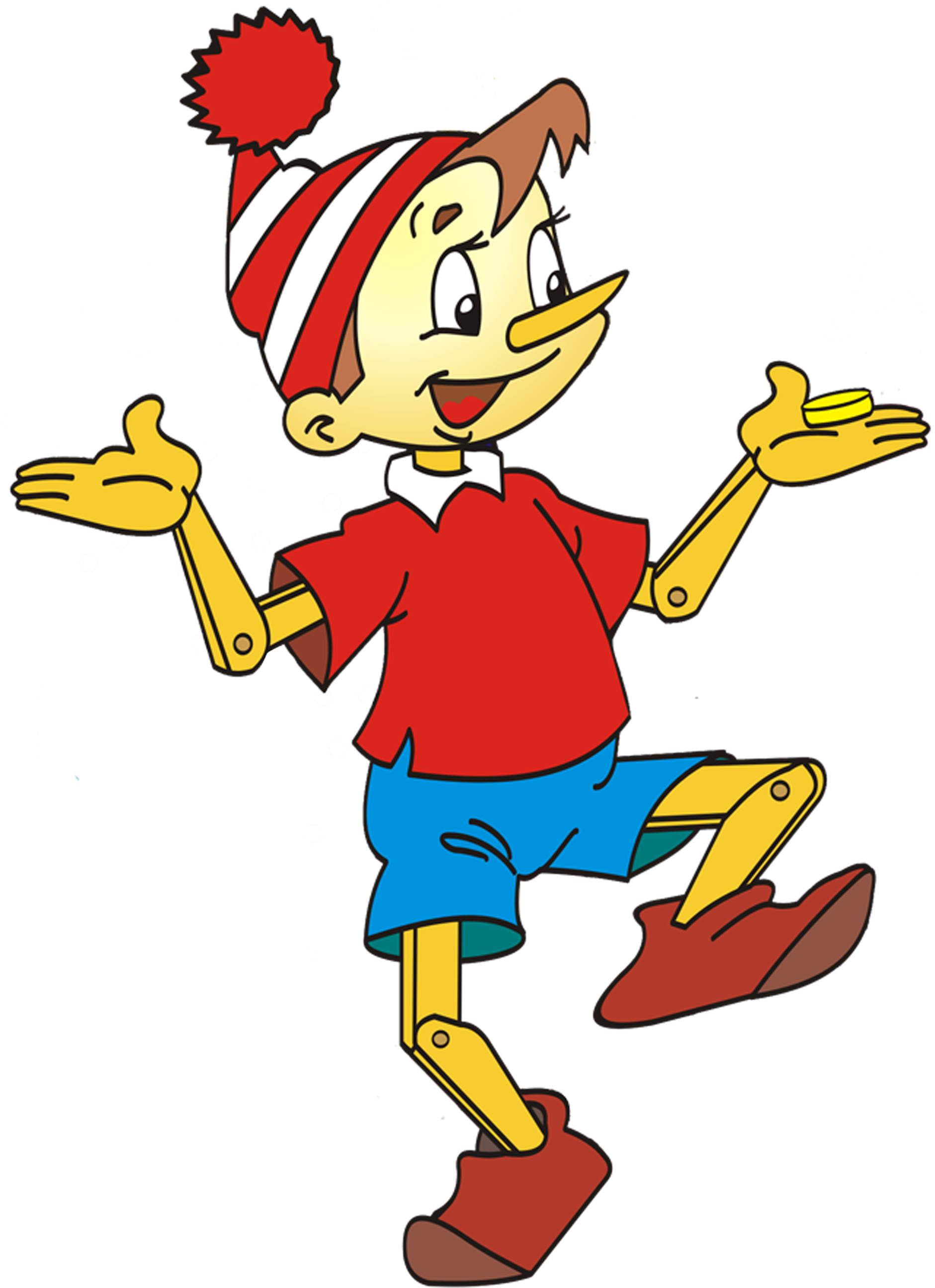 Pinocchio Png - Буратино Png (1881x2592), Png Download